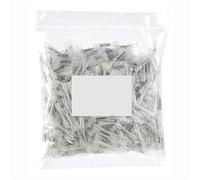 Terminales Eléctricos Termorretráctiles Kit de conectores termorretráctiles 500 piezas: cable impermeables grado marino(White)