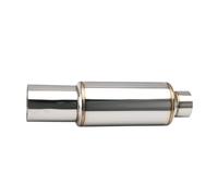 Terminales Escape Acero Inoxidable 2 Pulgadas Piep Del Silenciador De Escape Coche 3 Sistemas Mercado 4 Doble Redonda(76-457)