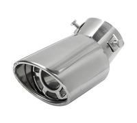 Terminales Escape Tubo Redondo Acero Inoxidable Punta Silenciador Escape Coche Para 335d Para M1 Para M-zero Para M6 640i 640d E46 E90 F09 Doble Redonda(C)
