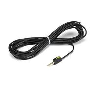 Terminales y kits Conector banana de conexión rápida de 4 mm con cable, latón chapado en oro, conector de alimentación/altavoz apilable, cable de 1 m o 5 m de 2,5 mm²(Noir,5 Meters)