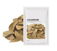 Terminalia Catappa Foetida Hojas Almendros Hoja Tratamientos De Limpieza De Peces para Peceras Acuarios Decoración De Tanques De Agua Dulce