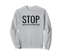 Terminar con el Gerrymandering Ahora mapas justos y votos Democracia Real Sudadera