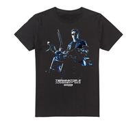 Terminator 2 Camiseta Motocicleta para Hombre (TV2910)
