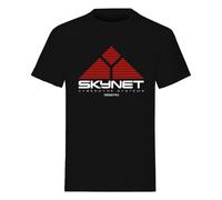 Terminator 2: el juicio final camiseta skynet logo talla s