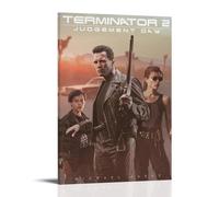 Terminator 2:Judgment Day- Lienzo de pintura al óleo impermeable y resistente a las manchas, adecuado para cualquier estilo decorativo de dormitorio, sala de estar, oficina, estilo marco, 60 x 90 cm