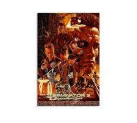Terminator 2 - Póster de lienzo impermeable para pared con diseño del Día del Juicio Final, resistente a los rayos UV, apto para salas de estar y pasillos y es un gran regalo, estilo sin marco, 50 x