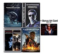 Terminator: Complete Movie Series DVD Collection - 5 Films (The Terminator / Judgement Day / Rise of the Machines / Salvation / Genisys) + Bonus