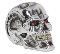 Terminator Nemesis Now T Caja de Resina (18 cm), Color Plateado
