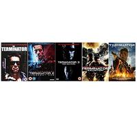 Terminator Pentalogy Complete 1-5 (5 Discs) DVD Collection: Terminator 1 / Terminator 2: Judgement Day / Terminator 3: Rise of the Machines / Terminator 4: Salvation / Terminator 5: Genisys + Extras
