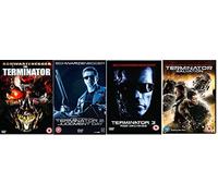 Terminator Quadrilogy Complete (4 Discs) DVD Collection: Terminator 1 / Terminator 2: Judgement Day / Terminator 3: Rise of the Machines / Terminator 4: Salvation + Extras