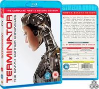 Terminator: The Sarah Connor Chronicles - The Complete 1 & 2 Season (6-Disc Set / 31 Episode) [Blu-ray] [Region Free]