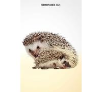 Terminplaner 2026: Igel Design Jahresplaner und Kalender von Januar bis Dezember 2026 - Organizer und Zeitplaner für 1 Jahr
