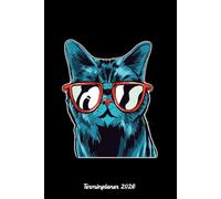 Terminplaner 2026: Katzen Brillen Design Jahresplaner und Kalender von Januar bis Dezember 2026 - Organizer und Zeitplaner für 1 Jahr