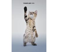Terminplaner 2026: Katzen Design Jahresplaner und Kalender von Januar bis Dezember 2026 - Organizer und Zeitplaner für 1 Jahr