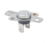 Termistor de repuesto para control de entrada de elemento calefactor de secadora GE, compatible con WE4M398 1475625 PS1766014, pieza de sensor de metal, para reparación de electrodomésticos