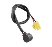 Termistor Frigorífico Side by Side Repuesto Compatible Negro | Alta sensibilidad, detección rápida fluctuaciones, evita descongelación excesiva, color negro, compatible Samsung