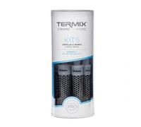 Termix C·Ramic, Cepillos Termix Evolution, Cepillo Pelo, Cepillo Redondo Pelo Profesional, Secado Rápido, Fibras Ionizadas Alto Rendimiento, Cepillo Alisador, Cepillo Pelo Antirotura (Pack)