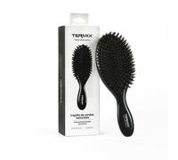 Termix Cepillo Cerdas Jabali 100% Naturales, Cepillo Desenredante sin Tirones, Cepillo Pelo Antitirones, Brillo Natural sin Dañar el Cabello, 2 Tamaños
