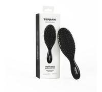 Termix Cepillo Pelo para Extensiones, Cepillo Cerdas Jabali Naturales y Nylon Flexible, Desenredante Pelo Mujer, Respeta Fijación de Extensiones Sin Dañar, 2 Tamaños