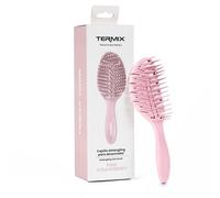 Termix Cepillo Profesional Detangling Pink Strawberry - Cepillo Antitirones para Todo Tipo de Cabello, Seco o Mojado, Cuerpo Flexible, Secado Rápido y Cabello Brillante