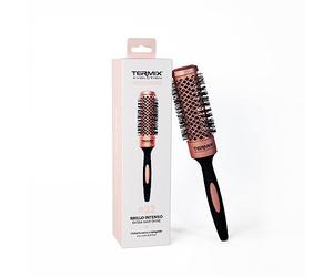TERMIX - Cepillo Redondo Profesional Evolution Gold Rose Ø32|Secado Rápido, Saludable y Sin Calor Extremo para Cabellos Secos y Apagados|Tecnología Iónica |Edición Limitada |Brillo Intenso y Sin Frizz