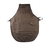 Termix Delantal Profesional de Peluquería Resistente con Cierre de Clip y Cinta Ajustable, Múltiples Espacios para Herramientas, Color Beige (000602)