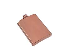 Termo 304 de grado alimenticio de 6 onzas para whisky, vodka, vino, colección Hip Burn, bebida, botella de bolsillo, campamento al aire libre (dorado)