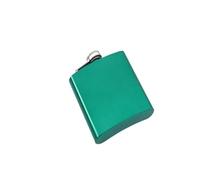 Termo 304 de grado alimenticio de 6 onzas para whisky, vodka, vino, colección Hip Burn, bebida, botella de bolsillo, campamento al aire libre (verde)