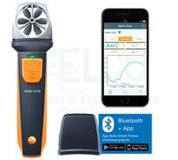 Termo-Anemómetro A Hélice Bluetooth Con App para Smartphone Testo 410i