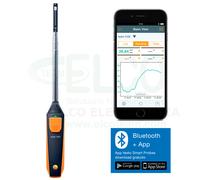 Termo-Anemómetro Cableado Caliente Con App para Smartphone Testo 405i