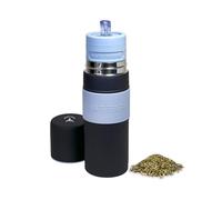 Termo autocebante, Mate listo, con sistema de autocebado para Mate - Tereré Argentino, Térmico, Portable (Termo500mlNegro) - Automate termo automático Negro.