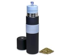 Termo autocebante, Mate listo, con sistema de autocebado para Mate - Tereré Argentino, Térmico, Portable (Termo750mlNegro) - Automate termo automático Negro.