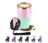 Termo Cafe para Llevar 600ml 20oz, Botella Agua Acero Inoxidable, Taza de Café Reutilizables, Vaso Termico Antigoteo, Taza Aislante Hermética al Vacío con Tapa para Viaje, Gimnasio, Oficina, Correr