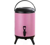 Termo Comercial de Agua Caliente, Barril Aislado de Acero Inoxidable con Grifo de Resina, dispensador de Bebidas para té, Zumo, Leche, Sopa o café (tamaño: 8 L).