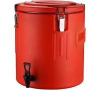 Termo Comercial de Agua Caliente, dispensador de té y Bebidas de Acero Inoxidable con Grifo, Barril Aislante de Gran Capacidad para Fiestas, cafeterías, hoteles y oficinas (tamaño: 50 L).