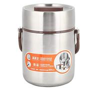 Termo Comida Caliente Acero Inoxidable, 1.6L Termo Solidos, Grande, Lunch Box Recipiente Aislado para Sólidos y Líquidos con Interiores Sopas Lonchera Alimentos Tarro al Vacío Frasco Bento