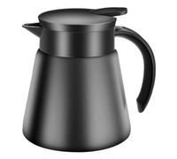 Termo de acero inoxidable de doble pared con aislamiento al vacío de 680/880 ml, para café, leche, tés, percolador eléctrico, estufa de camping, perculador de inducción, cafetería Mokka de acero