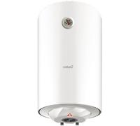 Cata Termo Eléctrico CTR-50-M Forma Redonda 50L Instalación Vertical Resistencia Sumergida Display Mecánico Modo Eco Inteligente Superaislamiento Potencia 1500W Color Blanco