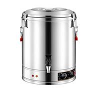 Termo eléctrico comercial de acero inoxidable con grifo. 30L | Este producto puede hervir agua y preparar sopas claras