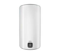 Edesa Digital 50L - Termo Eléctrico 50 Litros Vertical, Calentador de Agua con Pantalla Digital, Función Smart, 61,3 x 43,3 x 45,1 cm, Color Blanco, Eficiencia Energética B [Rango (A+/F)]