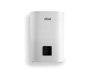 Termo eléctrico multiposición con doble depósito ferroli titano twin 30 wifi de 30 litros