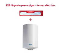 Termo Eléctrico, Regent, Regent 80l + Soporte De Pared Instafix, Instalación Vertical