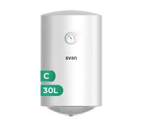 Termo eléctrico Svan 30L 1500W vertical blanco con control manual