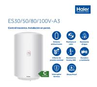 Termo Haier ES50VA3, Vertical, 50 litros, 1500/25