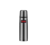 Termo Ligero y Compacto de Acero Inoxidable Mate de Thermos, Acero Inoxidable, Gris, 0,5 litros