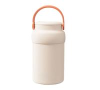 Termo para alimentos fríos y calientes, acero inoxidable con aislamiento al vacío, 600 ml, recipiente térmico para alimentos, termo con aislamiento, diseño sellado a prueba de fugas, para viajes