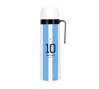 Termo para Mate Acero Inoxidable ARGENTINA 1000 ml - Doble Pared, Aislante al Vacío, Sin BPA, Estilo Argentino Captain No.10