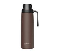 Termo R-EVOLUTION 1L con Pico Cebador para Mate y Asa - Marrón