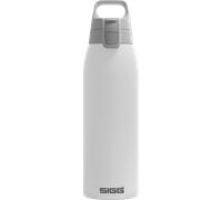 Termo sigg shield therm one de acero inoxidable aislado al vacío de 1 litro blanco