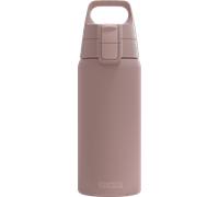 SIGG - Botella de Agua Aislada - Shield Therm - Apta para Bebidas Carbonatadas - A Prueba de Fugas - Apta para Lavavajillas - Libre de BPA - Acero Inoxidable 90% Reciclado - 0,5L / 0,75L / 1L